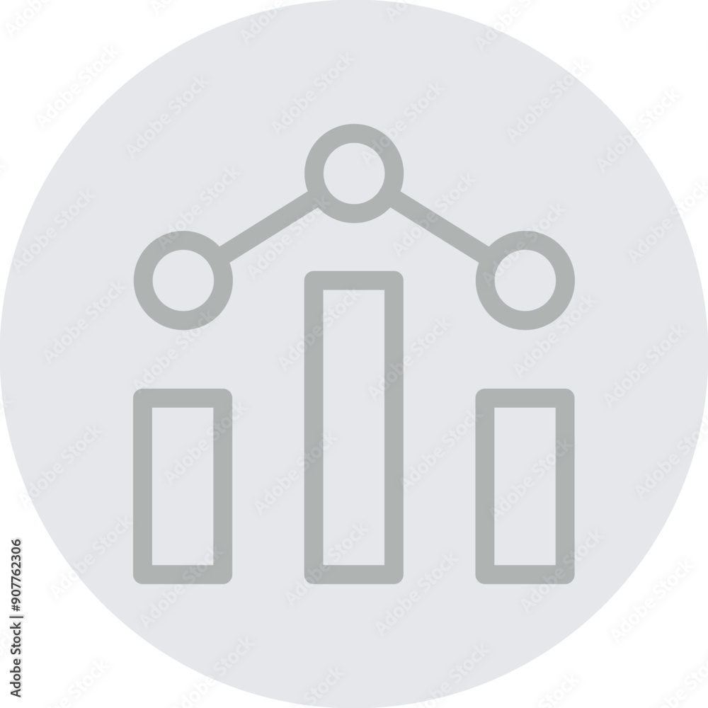 Analytical Vector Line Grey Circle Grey Analytical Vector Line Grey Circle Grey