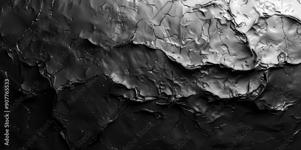 Abstract Texture Art, Monochromatic Surface Abstract Texture Art, Monochromatic Surface