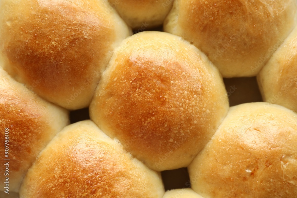 Many delicious dough balls as background, top view Many delicious dough balls as background, top view
