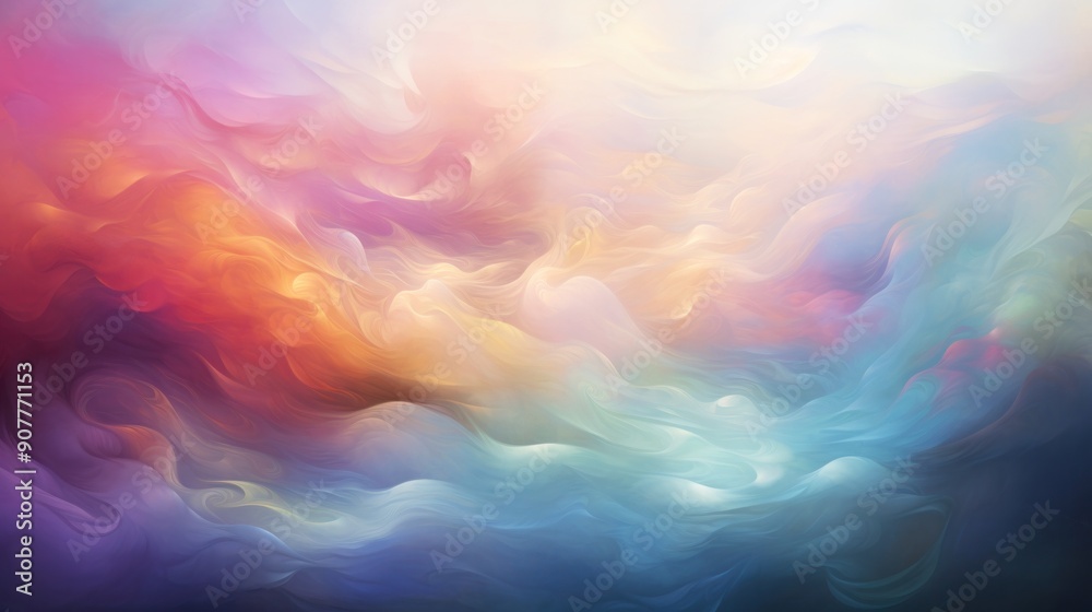A surreal and dreamlike wave made of swirling clouds and vibrant colors, defying gravity and reality. A surreal and dreamlike wave made of swirling clouds and vibrant colors, defying gravity and reality.