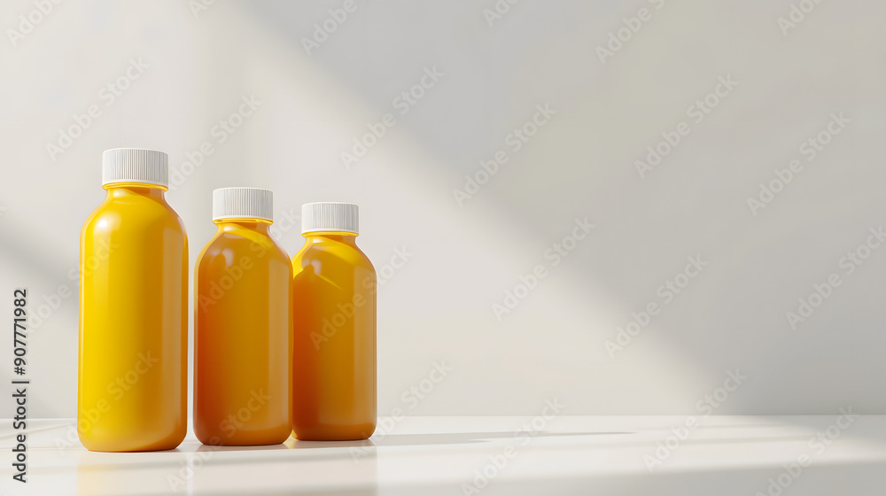 bottle of orange juice bottle of orange juice