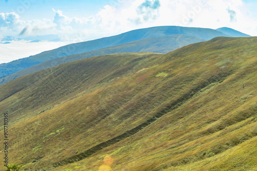 clouds over the Carpathians..