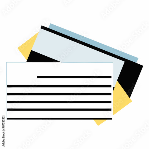 Accompanying deposit slips for blank checks to facilitate the deposit process and ensure accurate record-keeping