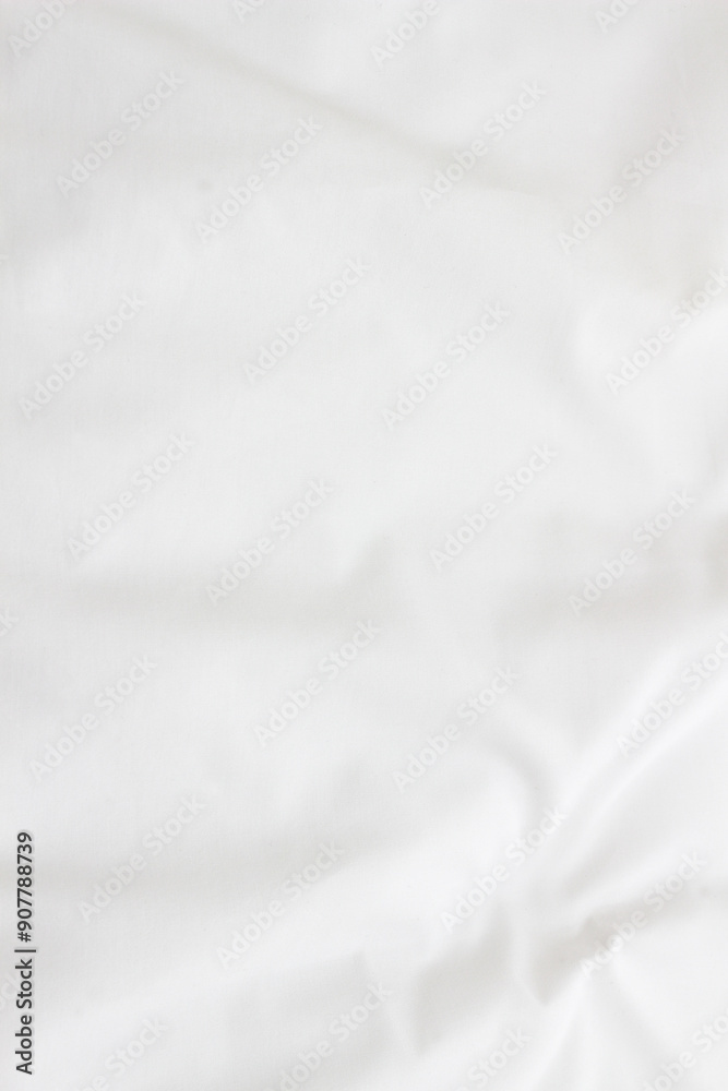 Fototapeta premium white bedding sheets texture for background