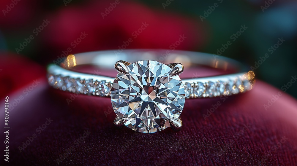 golden ring with diamonds Diamond rings, couple's wedding rings precious jewelry Surrounded by multi-carat diamonds, crystal wealth. Precious treasures have a price. represents wealth Rich golden ring with diamonds Diamond rings, couple's wedding rings precious jewelry Surrounded by multi-carat diamonds, crystal wealth. Precious treasures have a price. represents wealth Rich