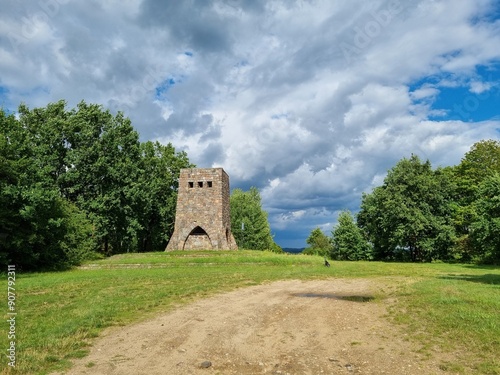 Observatory tower in Osno Lubuskie, Poland 