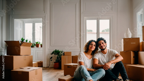 Novos Começos: Casal em Mudança photo