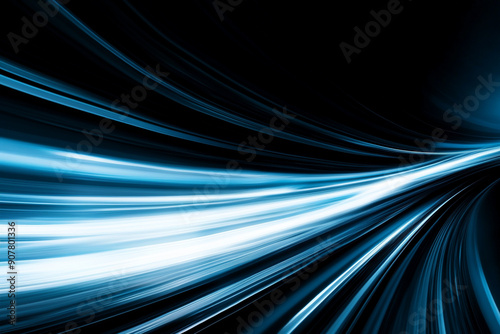 blue blur light background