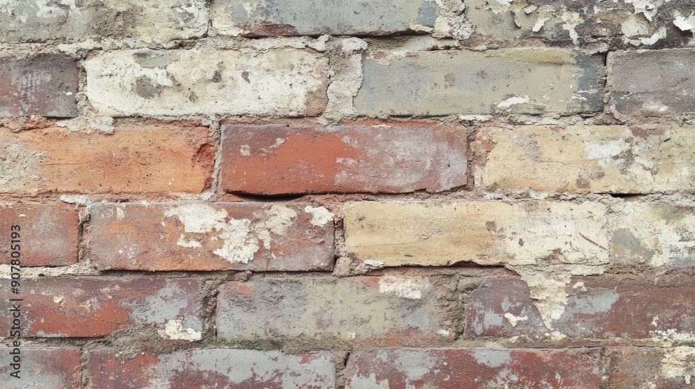 Weathered Brick Wall Weathered Brick Wall