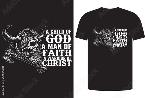 Viking  T shirt Design