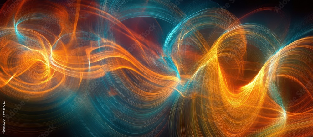 Abstract Swirling Light Abstract Swirling Light