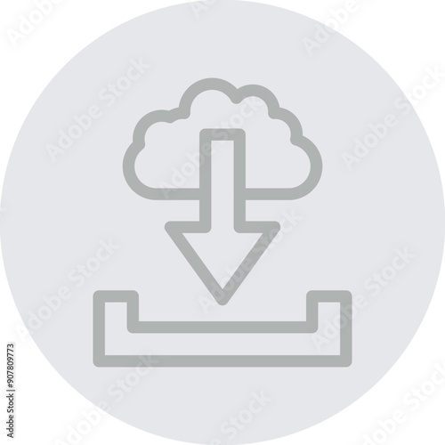 download Vector Line Grey Circle Grey