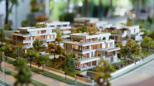 Residential Complex Maquette Presentation