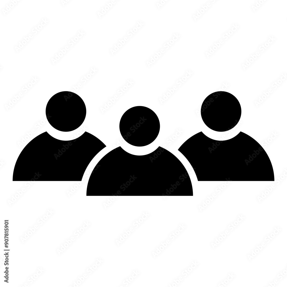 Team Icon, Simple Icon Vector Design, best used for presentation, application, web and banner Team Icon, Simple Icon Vector Design, best used for presentation, application, web and banner