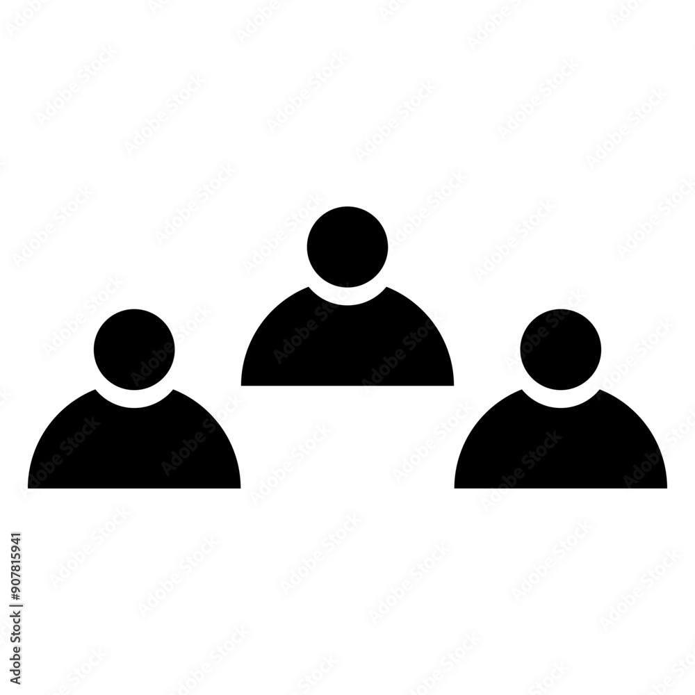 Team Icon, Simple Icon Vector Design, best used for presentation, application, web and banner Team Icon, Simple Icon Vector Design, best used for presentation, application, web and banner