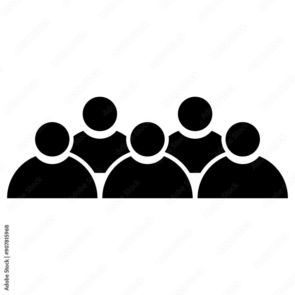 Team Icon, Simple Icon Vector Design, best used for presentation, application, web and banner Team Icon, Simple Icon Vector Design, best used for presentation, application, web and banner