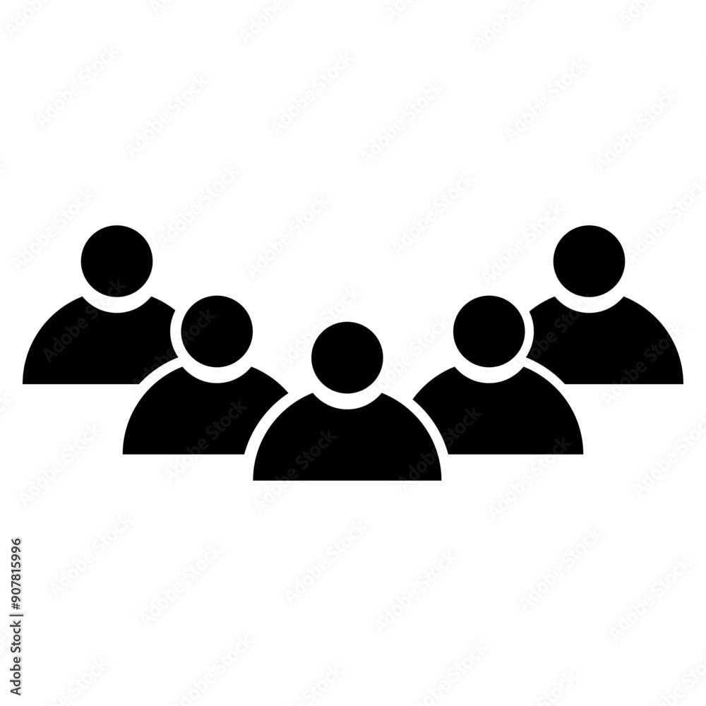 Team Icon, Simple Icon Vector Design, best used for presentation, application, web and banner Team Icon, Simple Icon Vector Design, best used for presentation, application, web and banner