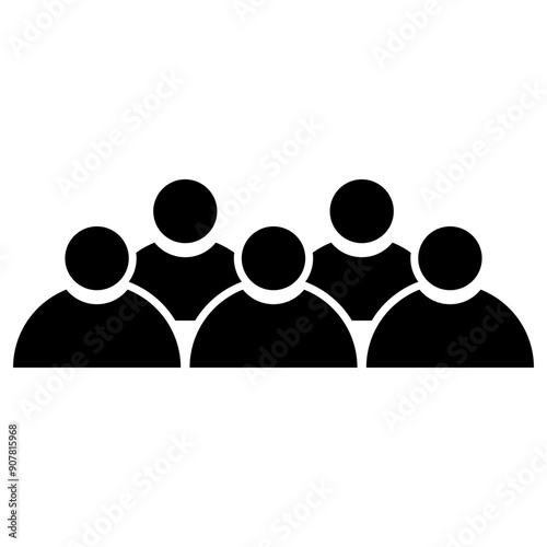 Team Icon, Simple Icon Vector Design, best used for presentation, application, web and banner