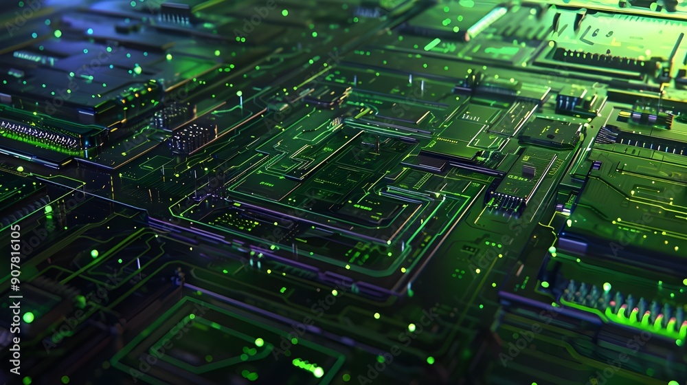 Fototapeta premium computer circuit board