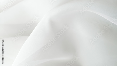 Elegant white tulle background, perfect for weddings, events, and delicate designs.