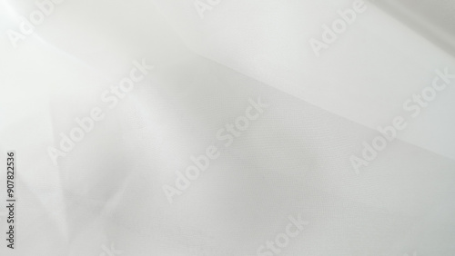 Elegant white fabric satin background, perfect for luxurious and smooth designs.