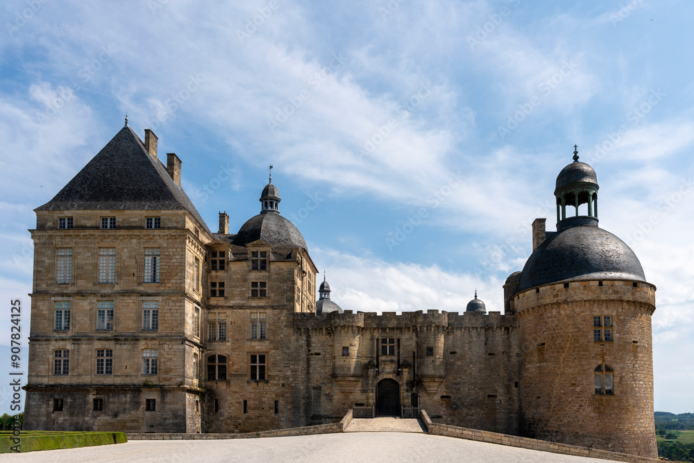 France - Hautefort - Castle of Hautefort France - Hautefort - Castle of Hautefort