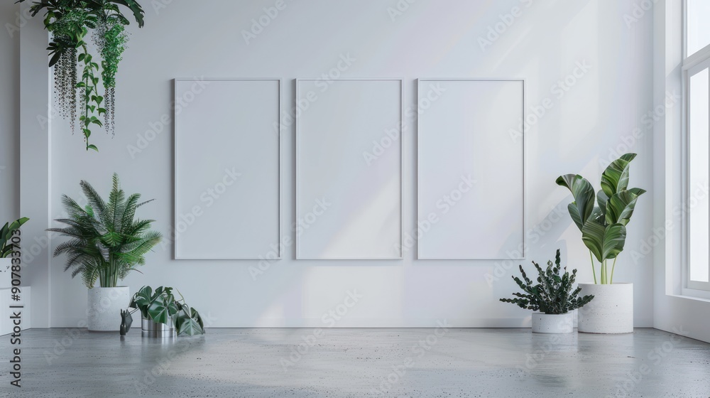 The elegance in Simplicity Minimalist Studio is set against a beautiful floral backdrop