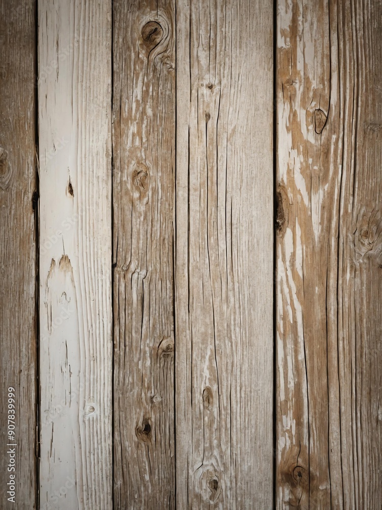 Fototapeta premium vintage wooden white grungy texture portrait background