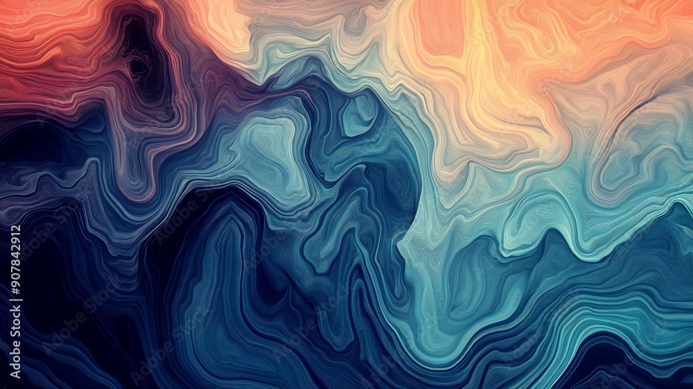 Colorful Abstract Fluid Art Colorful Abstract Fluid Art