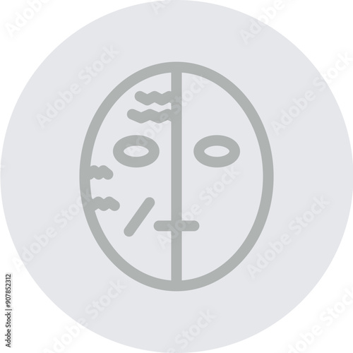 AntiAging Skincare Line Grey Circle Grey