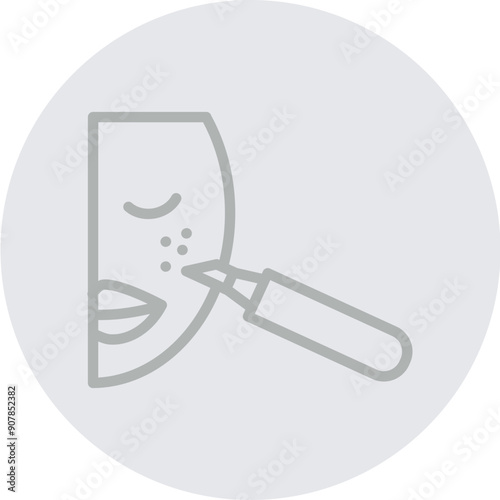 Concealer Tips Line Grey Circle Grey