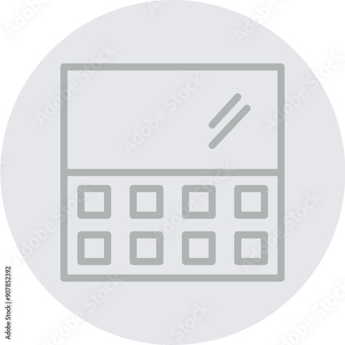 Eyeshadow Looks Line Grey Circle Grey