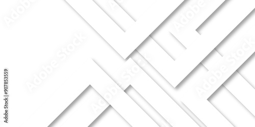 Abstract background with lines White background with diamond and triangle shapes layered in modern abstract pattern design Space design concept Suit for business, corporate, institution presentation.	