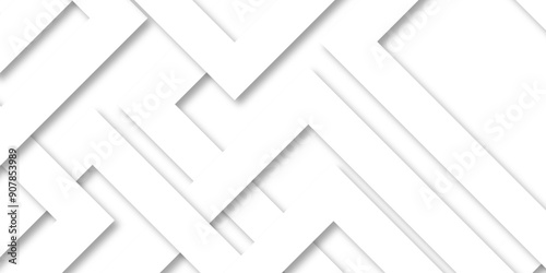 Abstract background with lines White background with diamond and triangle shapes layered in modern abstract pattern design Space design concept Suit for business, corporate, institution presentation.	