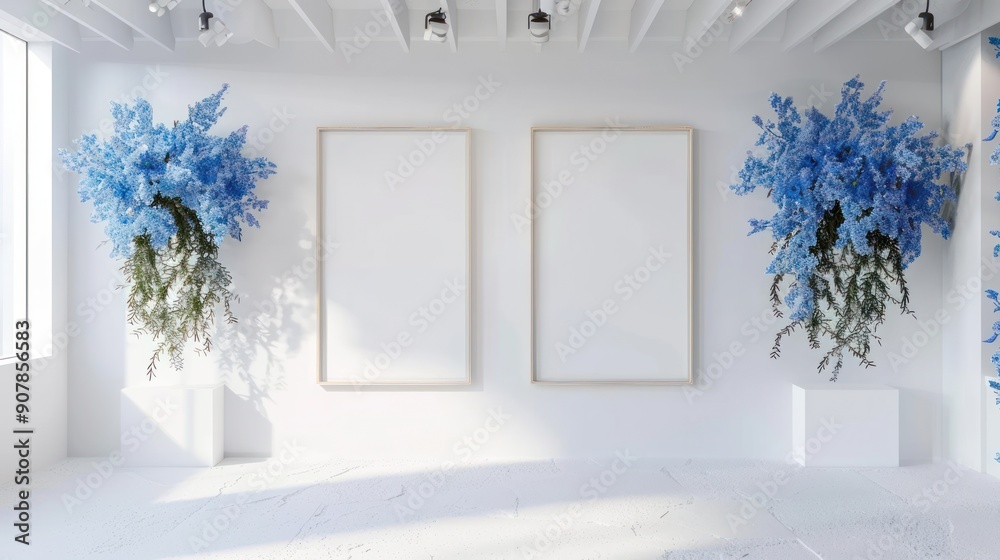 The elegance in Simplicity Minimalist Studio Is Set Against a Beautiful Floral Backdrop The elegance in Simplicity Minimalist Studio Is Set Against a Beautiful Floral Backdrop