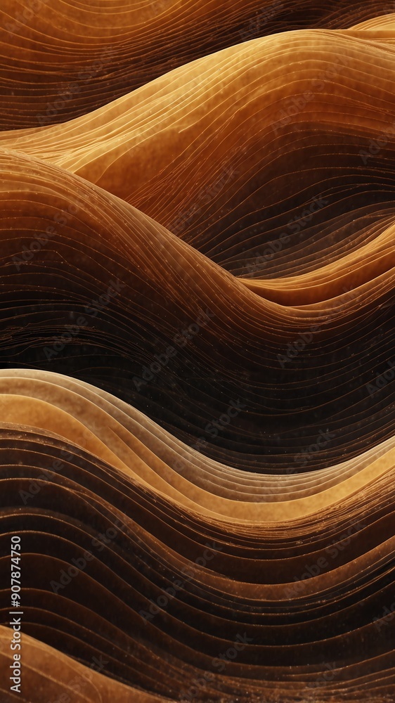 brown waves pattern abstract background illustration copy space design brown waves pattern abstract background illustration copy space design