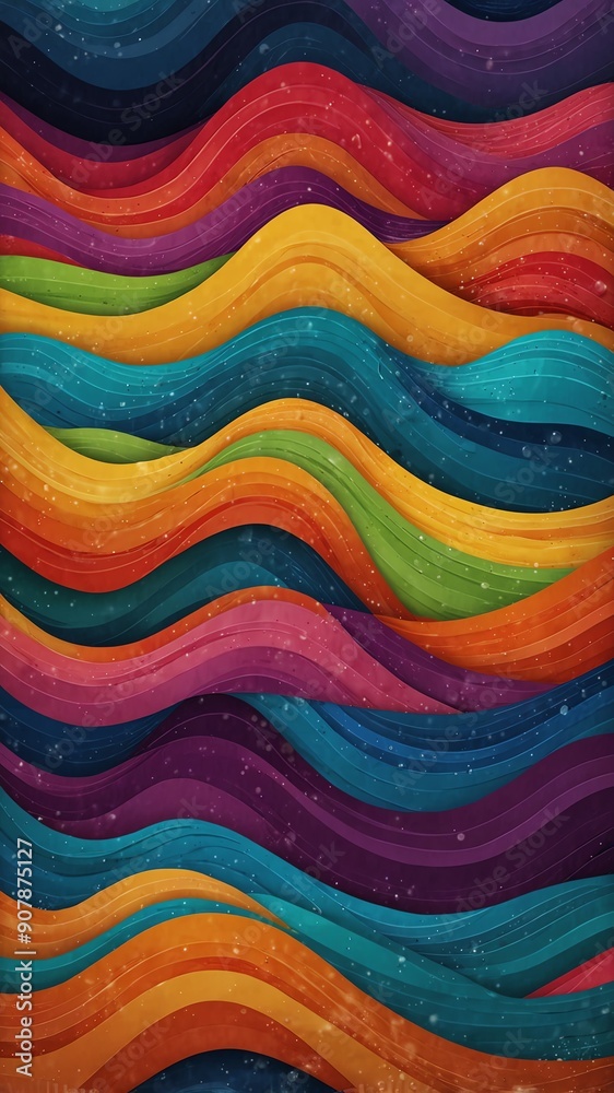 colorful waves pattern abstract background illustration copy space design colorful waves pattern abstract background illustration copy space design