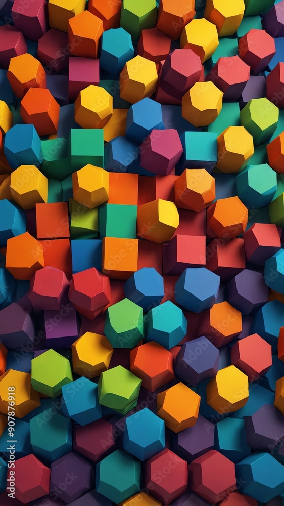rainbow geometric shapes abstract background illustration copy space design rainbow geometric shapes abstract background illustration copy space design
