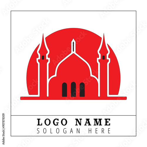 Mosque Logo With Vector File