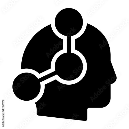 head glyph icon