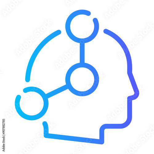 head gradient icon