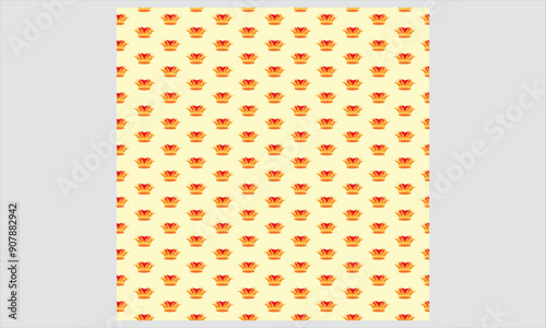 I will create best ornament flower pattern design for your business