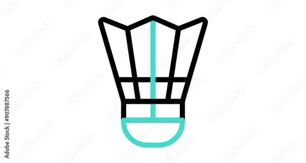 racket isolated on white