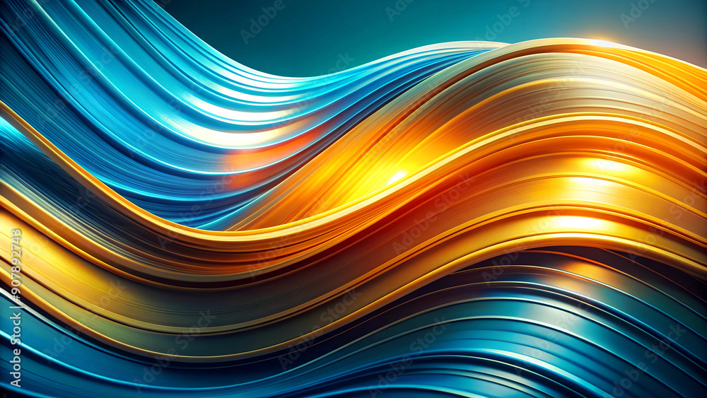 Abstract colorful background with waves, lines Abstract colorful background with waves, lines