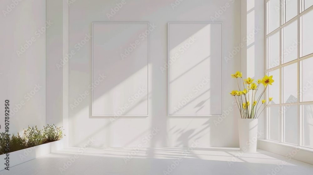 Elegance in Simplicity Minimalist Studio Background Elegance in Simplicity Minimalist Studio Background