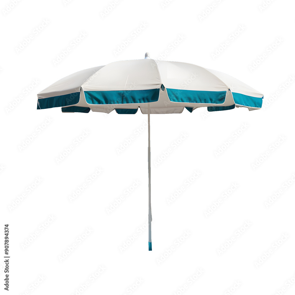 Fototapeta premium Beach Umbrella Isolated