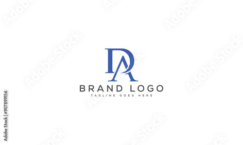 Free Download letter DA logo design vector template design for brand. - GFXLoad