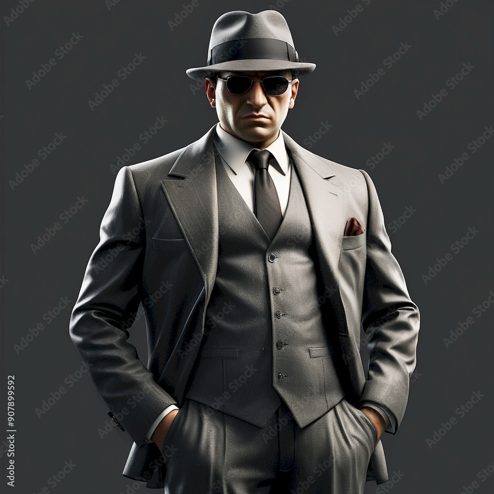 Gang Mafia Ilustration Design Very Cool Gang Mafia Ilustration Design Very Cool