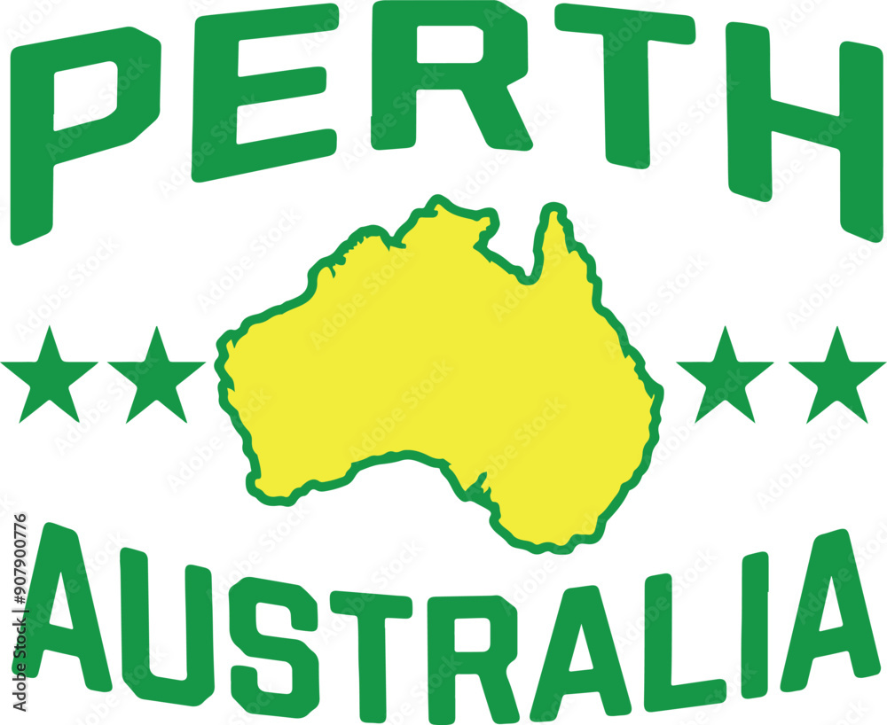 Perth Australia Vector Perth Australia Vector