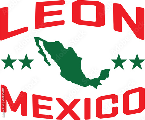 Leon Mexico Vector